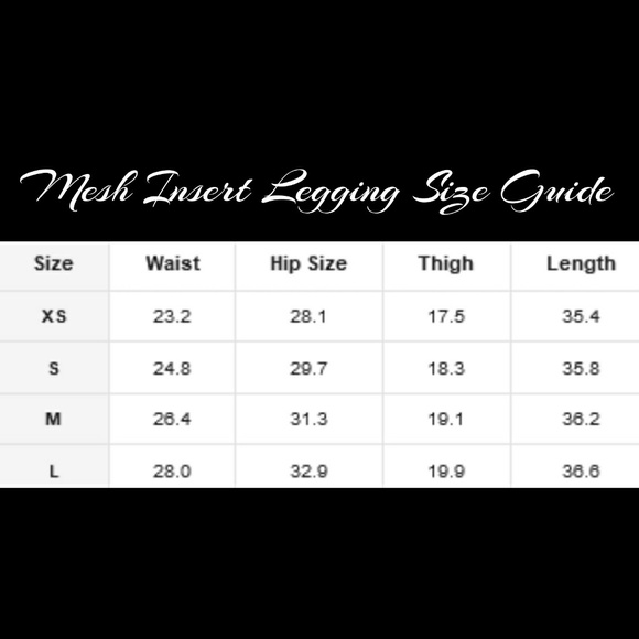 Super Soft Mesh Insert Leggings - Picture 4 of 7